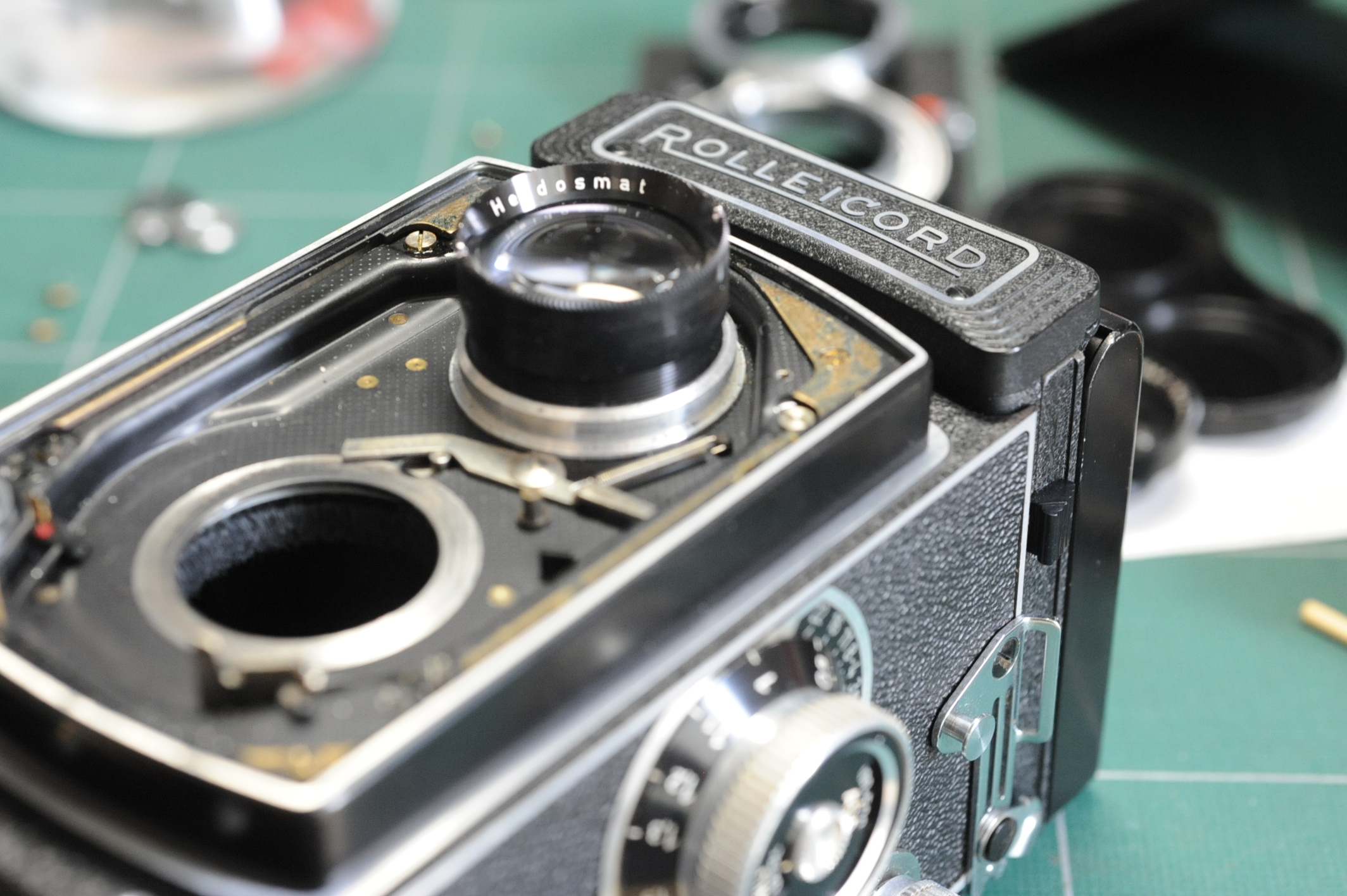 ローライコードVbのカメラ修理 | カメラ修理のヨコタカメラ